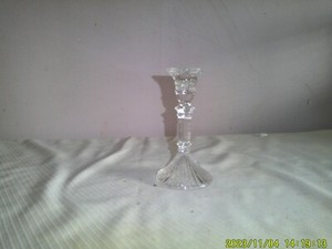 2 5.5-Inch Glass Candle Holder