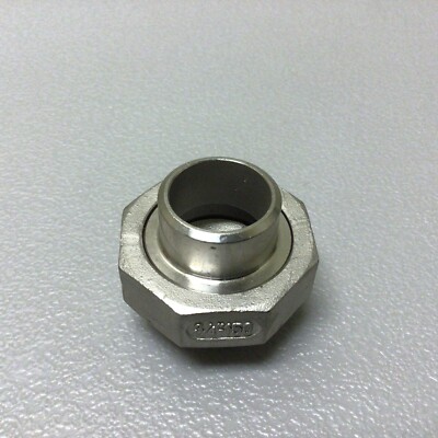 NEW, UNION 316 STAINLESS STEEL PIPE FITTING 3/4''-150 FEMALE, FREE SHIPPING
