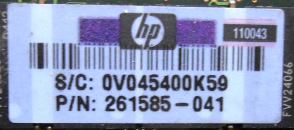 INFINEON, DDR SDRAM DIMM, HYS72D128320GBR-7-B, 1024 MB, PC2100R-20330,  - Image 3 of 4