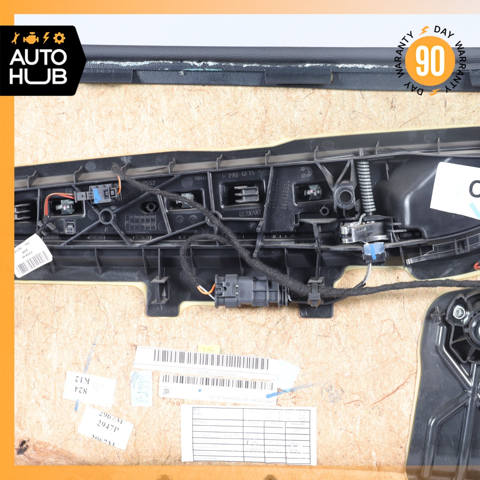 14-17 Maserati Quattroporte S Q4 M156 Rear Right Side Interior Door Panel OEM