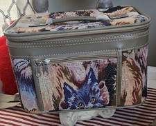 Boîte à bagages/maquillage tapisserie Kitty