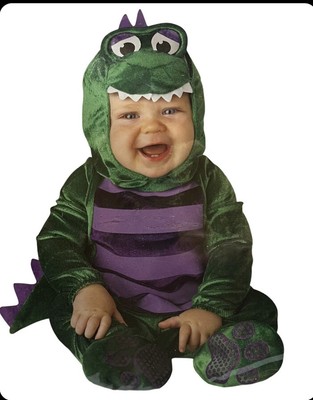 New Dinky Dino Dinosaur Infant Costume 12-18 Mo Incharacter