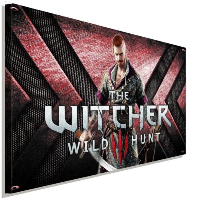 The Witcher 3 Leinwandbild LaraArt Studio Wanddeko Wandbild FANART TOP Geschenk