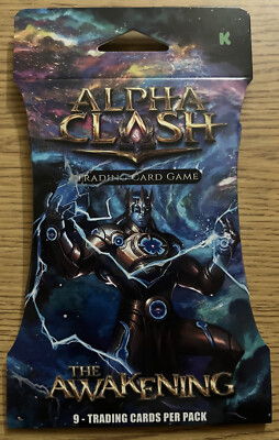 Alpha Clash TCG Kickstarter Blister Pack