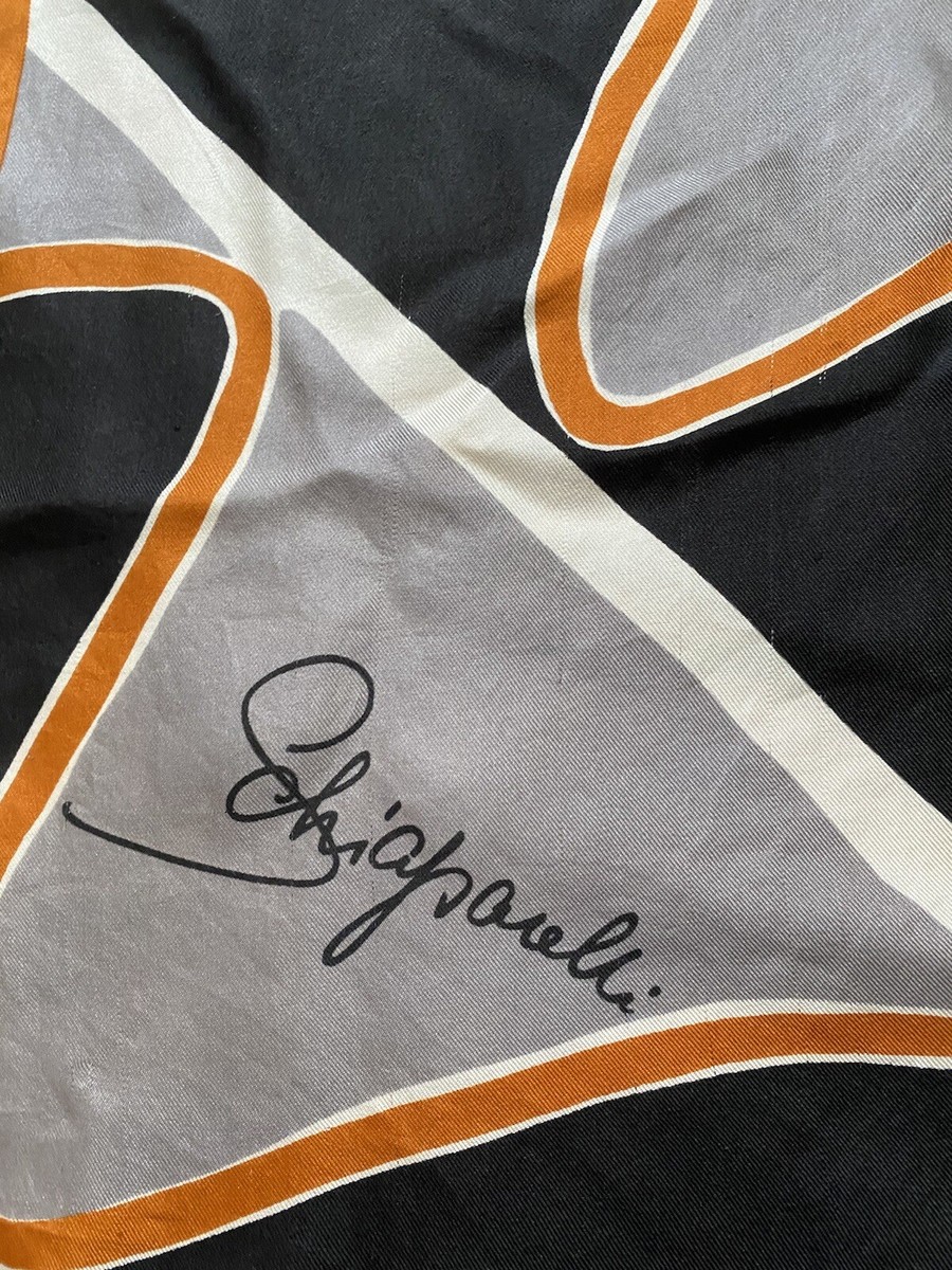 Schiaparelli Vintage Silk Scarf | eBay
