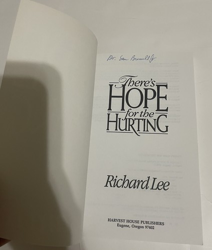 Richard Lee Menge 4 christliche Bücher Hoffnung verletzend Lord Wiederbelebung Herz Zahltag LESEN - Bild 4 von 24