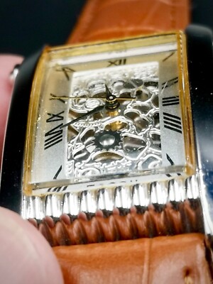 1995 SKELETON WATCH (TINY FACE) SK-9149 Sk shengke watch black - Gem main image 4