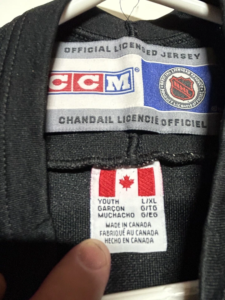 Jersey Mario Lemieux Ccm Pittsburgh Penguins Juvenil L/XL Foto 3 de 4