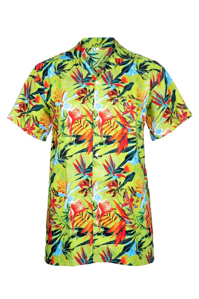 Hawaiian Shirts Mens Floral Scenic Beach Aloha Party Camp Short Sleeve Holiday E - Foto 8