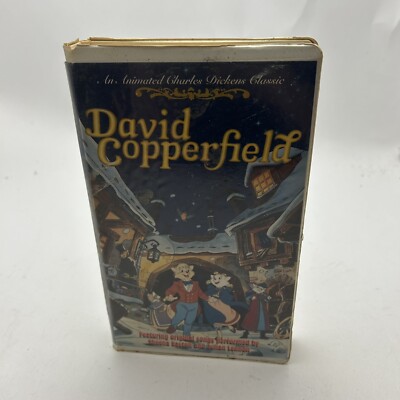 Charles Dickens' David Copperfield VHS Animated NBC Clamshell