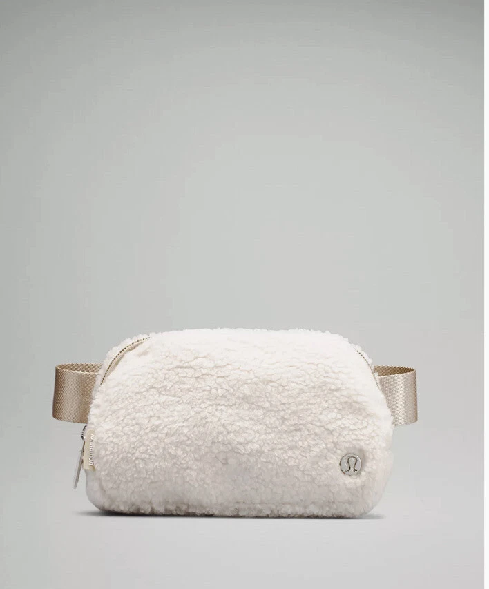 Shearling belt deals bag