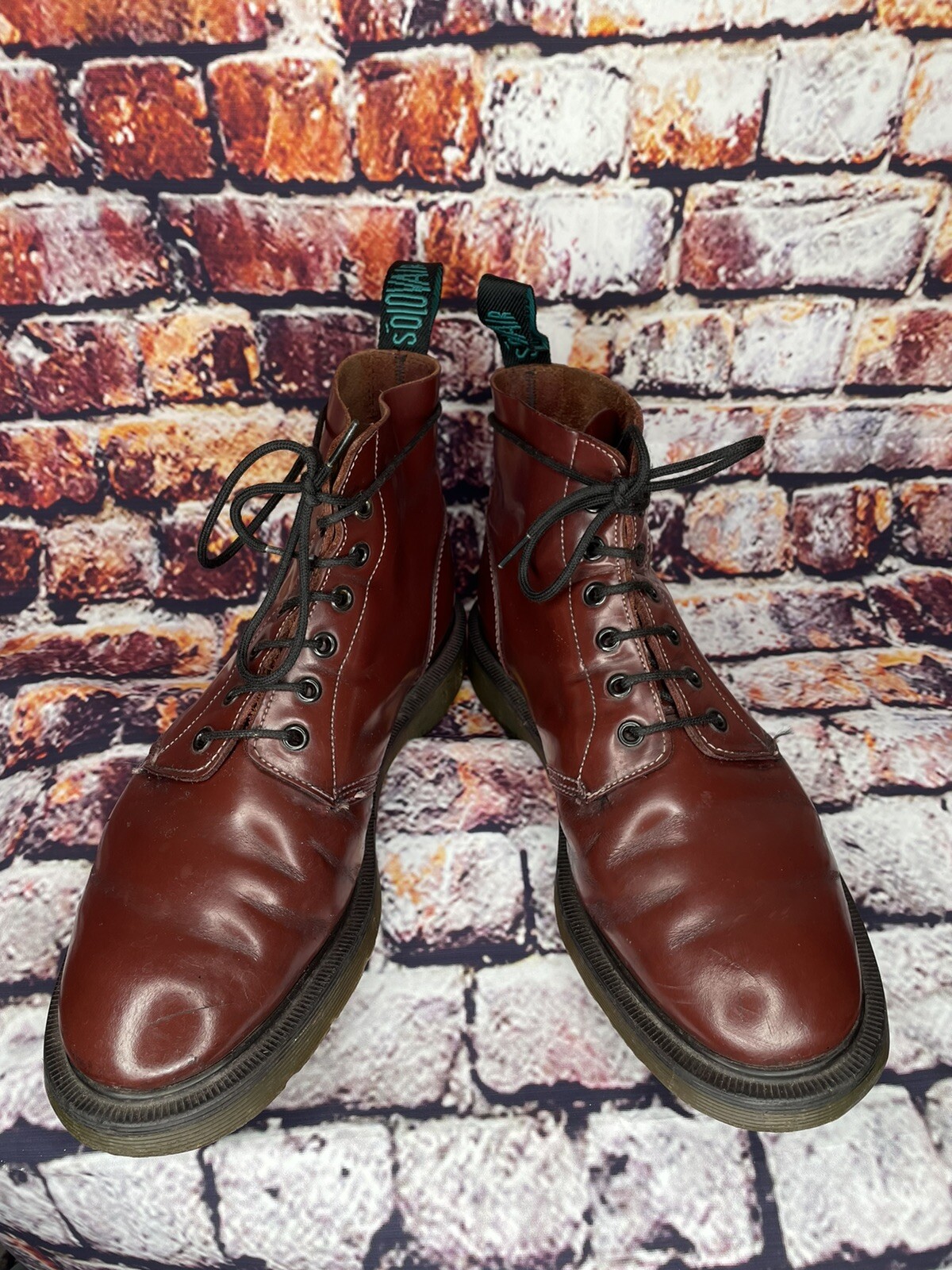 Solovair Hawkins Boots 9 Skinhead 
