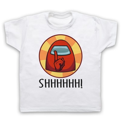 UNTER UNS SHHHHH! T-SHIRT IMPOSTER ONLINE COMPUTERSPIEL KILLER KINDER