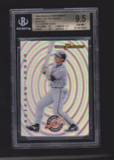 1998 PINNACLE PERFORMERS SWING FENCES UPGRADE 10 CHIPPER JONES BGS 9.5 GEM POP 1