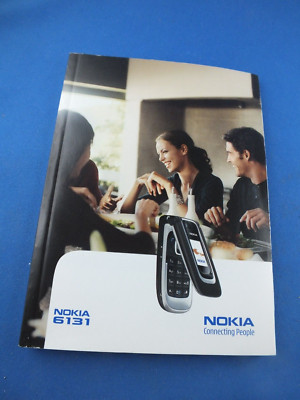 Original Nokia 6131 Bedienungsanleitung Deutsch Anleitung Handy Phone manual Top