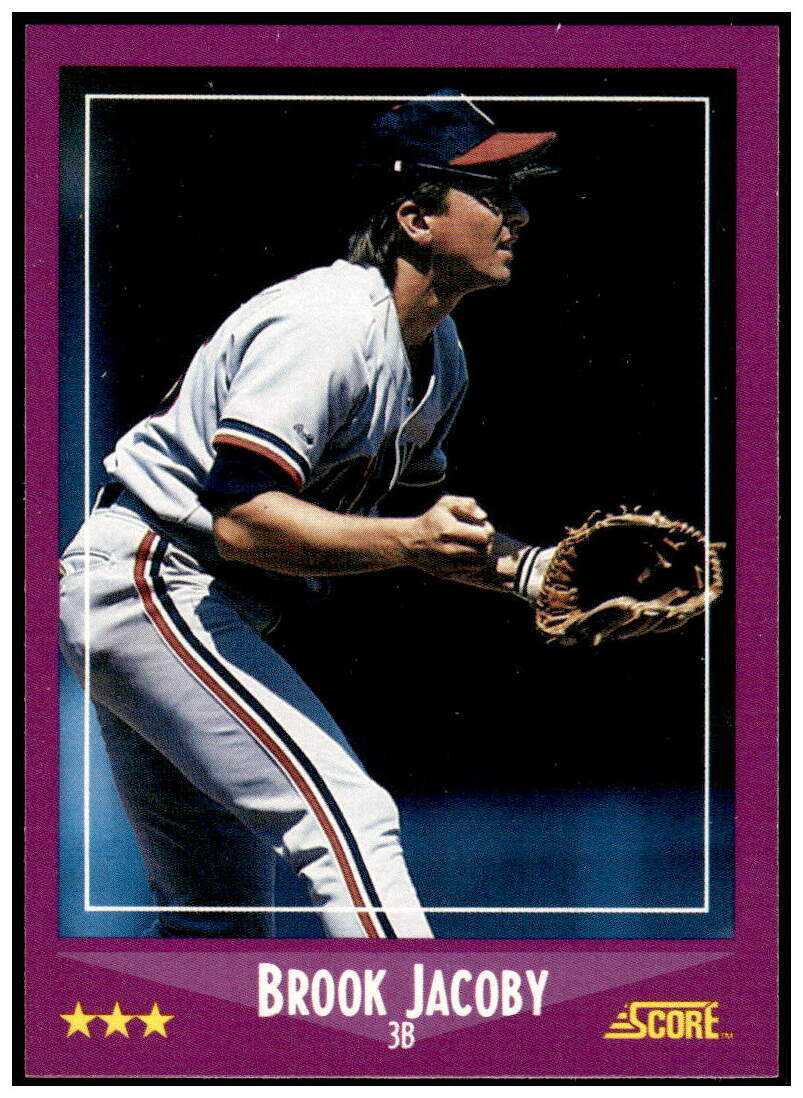 1988 Score #39 Brook Jacoby NM
