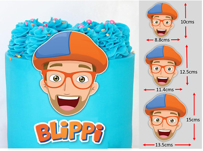 Blippi Edible Icing Cake Topper Pre Cut Image Party Decoration 974 Ebay Blippi Edible Icing Cake Topper Pre Cut Image Party Decoration 974 Ebay