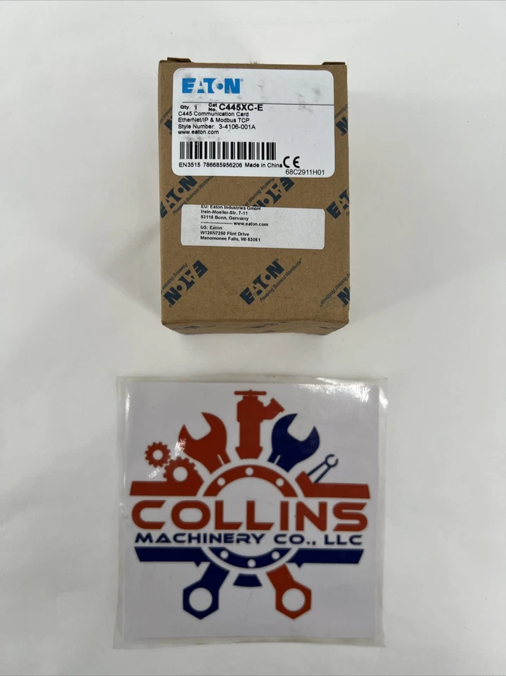 Eaton C445XC-E C445 Communications Card Ethernet/IP & Modbus TCP 3-4106-001A - Image 2 of 4