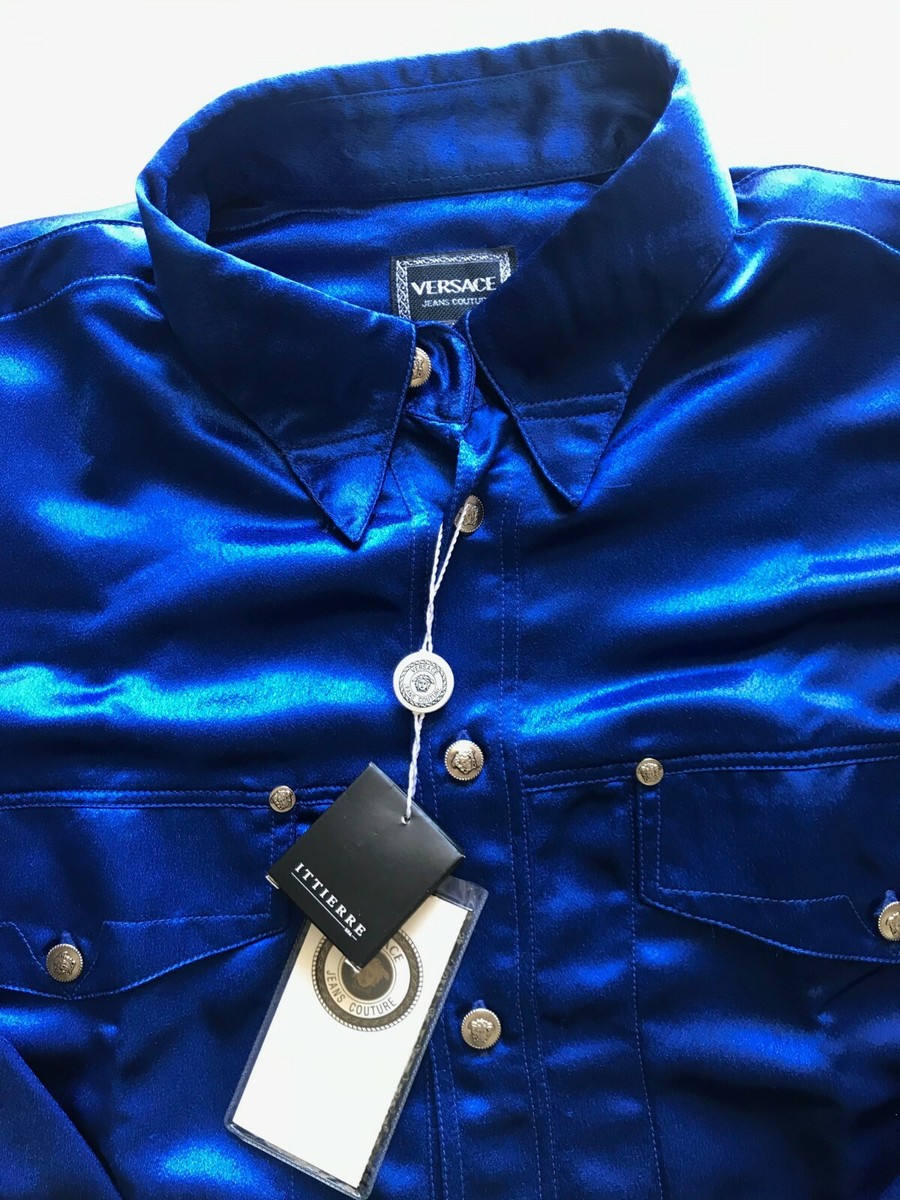 shirt camicia GIANNI VERSACE JEANS COUTURE vintage 90's TG XXL