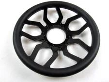 "TREMOR" Billet 14'' Universal GM 9 Hole Steering wheel w/ Black wrap S82033BK