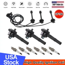 UF156 Ignition Coils & Wires Set & Spark Plugs For Toyota 4Runner 95-04 3.4L V6