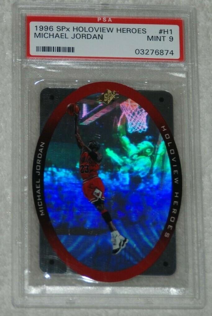 その他 MICHAEL JORDAN 1996 SPX HOLOVIEW HEROES 1996 Upper Deck SPX Holoview Heroes Michael Jordan #H1 Bulls