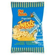 10 Bags of Old Dutch Popcorn Twists Puff Corn...