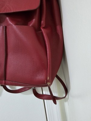 zara, red backpack, os | eBay