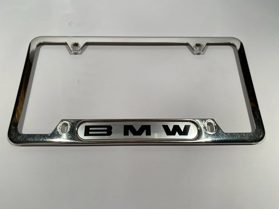 (2) MARCO SOPORTE MATRÍCULA BMW VINTAGE E30 M3 325is 325i E28 E34 E38 E39 E32 Foto 2 de 4