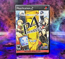 Shin Megami Tensei Persona 4 (PlayStation 2 PS2) CIB Complete, Tested & Working