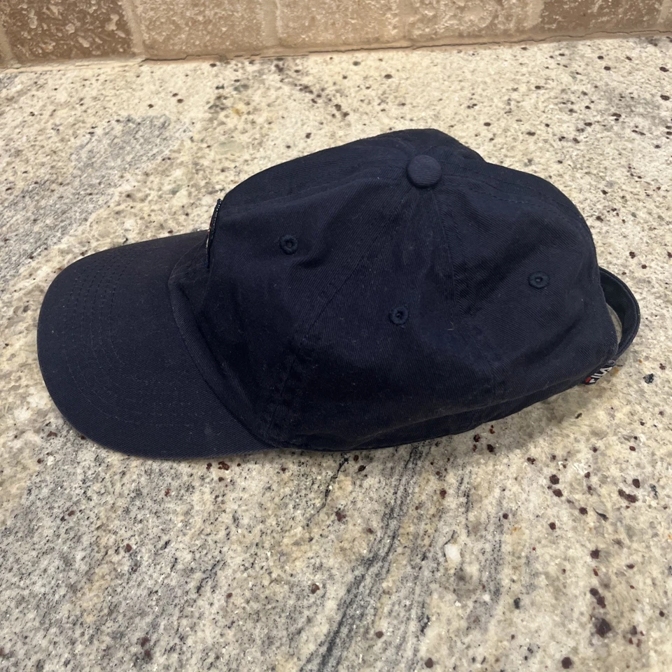 FILA Gorra de Béisbol Correa Trasera Sombrero Hombres OSFM Azul Marino TonySopranoStyle Papá Foto 3 de 4
