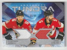 2025-26 UPPER DECK ARTIFACTS TUNDRA TEAMMATES DUOS AARON EKBLAD / ALEKSANDER