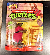 1988 Playmates TMNT Splinter 10 Back UNPUNCHED Teenage Mutant Ninja Turtles