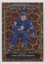 2022 O-Pee-Chee Platinum Marquee Rookies Hot Magma 477/499 Pontus Holmberg 0hc9