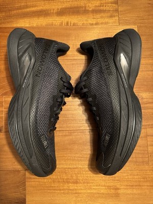 MM6 x Salomon Spectur 2 Sneaker schwarz zinn und silber Gr. UK 10