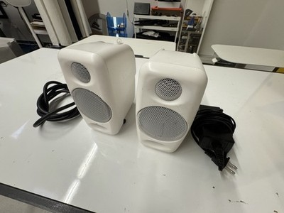 IK Multimedia iLoud Micro Monitor Bluetooth Studio Speakers White Pair