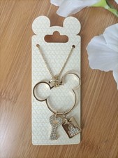 Collier clé Disney Parks Mickey – Exclusivité – 2015 – Neuf sous blister...