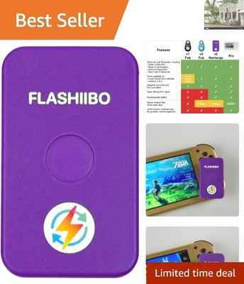 Unlimited Rewrite NFC Tag Emulator for Nintendo Switch Rechargeable and Portable
