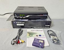 Viewsat Xtreme VS2000 FTA Satellite Receiver   Box  Cables Included, No Remote