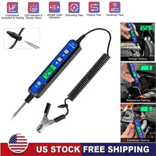 Car Circuit Tester Pen Auto Fuse Test Probe Light Tool For 6V 12V 24V DC Voltage