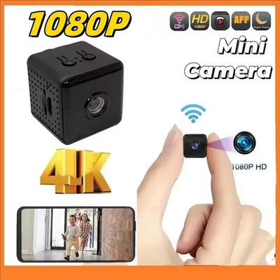 Mini APP WiFi Camera 1080P HD Motion Detection Home Security Audio Video Cam