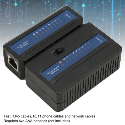 Testeur de Câble Réseau Testeur de Câble LAN Pratique Fiable Maximum 20 - Photo 22/23
