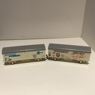 2x Lima HO Interfrigo Kühlwagen - Spatenbrau München Modelle