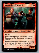 Avalanche of Sector 7 Commander: FINAL FANTASY FIC #53 Rare NM