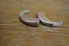 ( MINI ) STARKEY Series IQ 11 Hearing Aids BTE Preowned Working