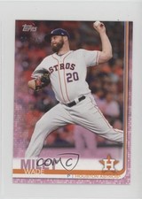 2019 Topps Mini Pink 21/25 Wade Miley #US273 2d9