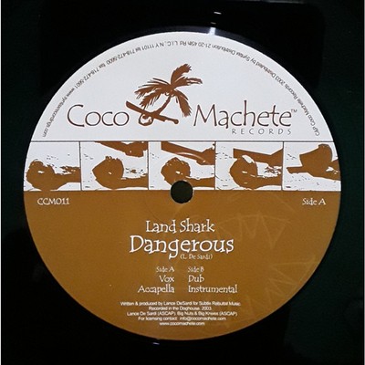 Land Shark - Dangerous (Vinyl 12'' - 2004 - US - Original)