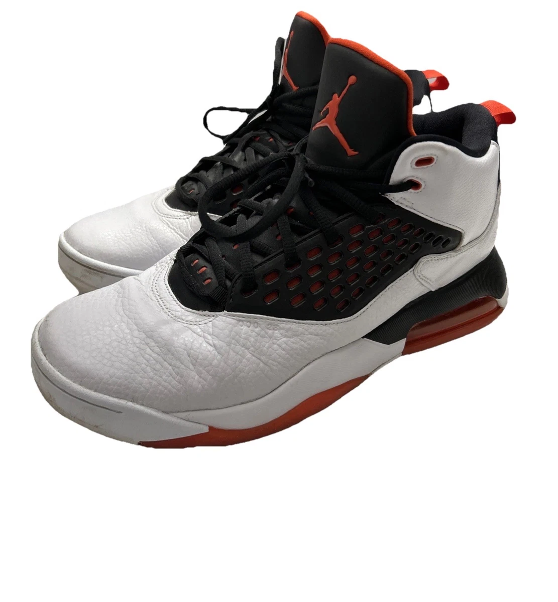 Jordan Maxin 200 White Team Orange | eBay