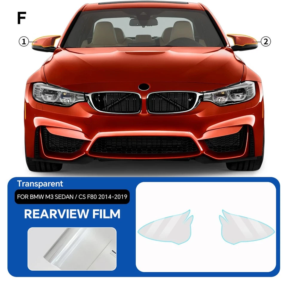 Película de proteção de pintura pré-cortada completa PPF brilho para BMW M3 Sedan CS F80 2014-19 carro - Imagem 4 de 4