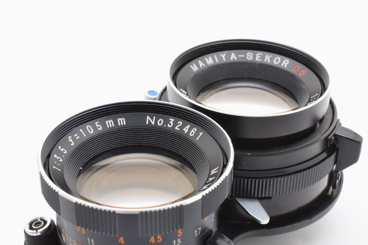 その他 Mamiya Sekor DS 105mm F3.5 Blue Dot [Near MINT] Mamiya Sekor DS 105mm F3.5 Lens for TLR